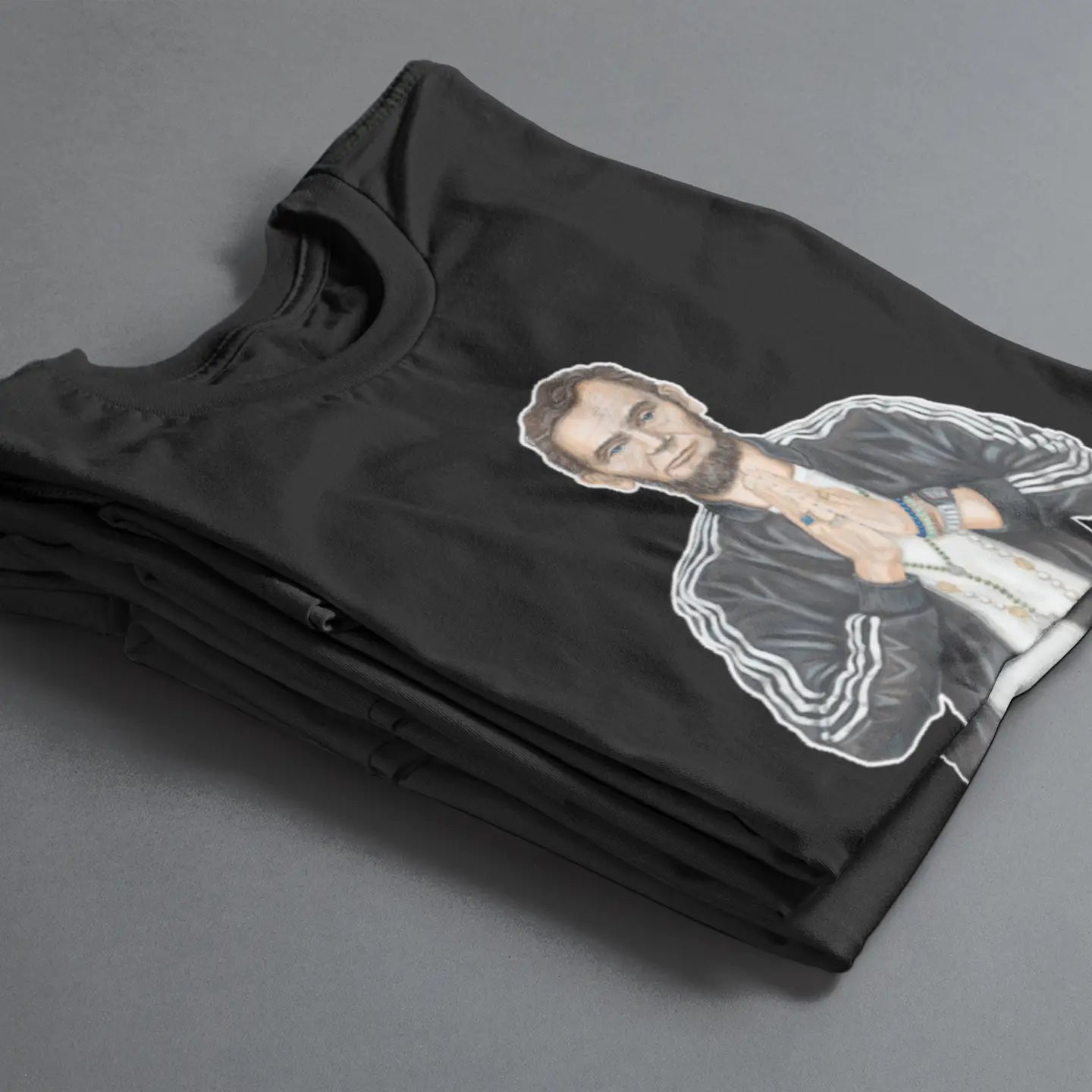 Prayer Hands Abe (Abraham Lincoln) T-Shirt