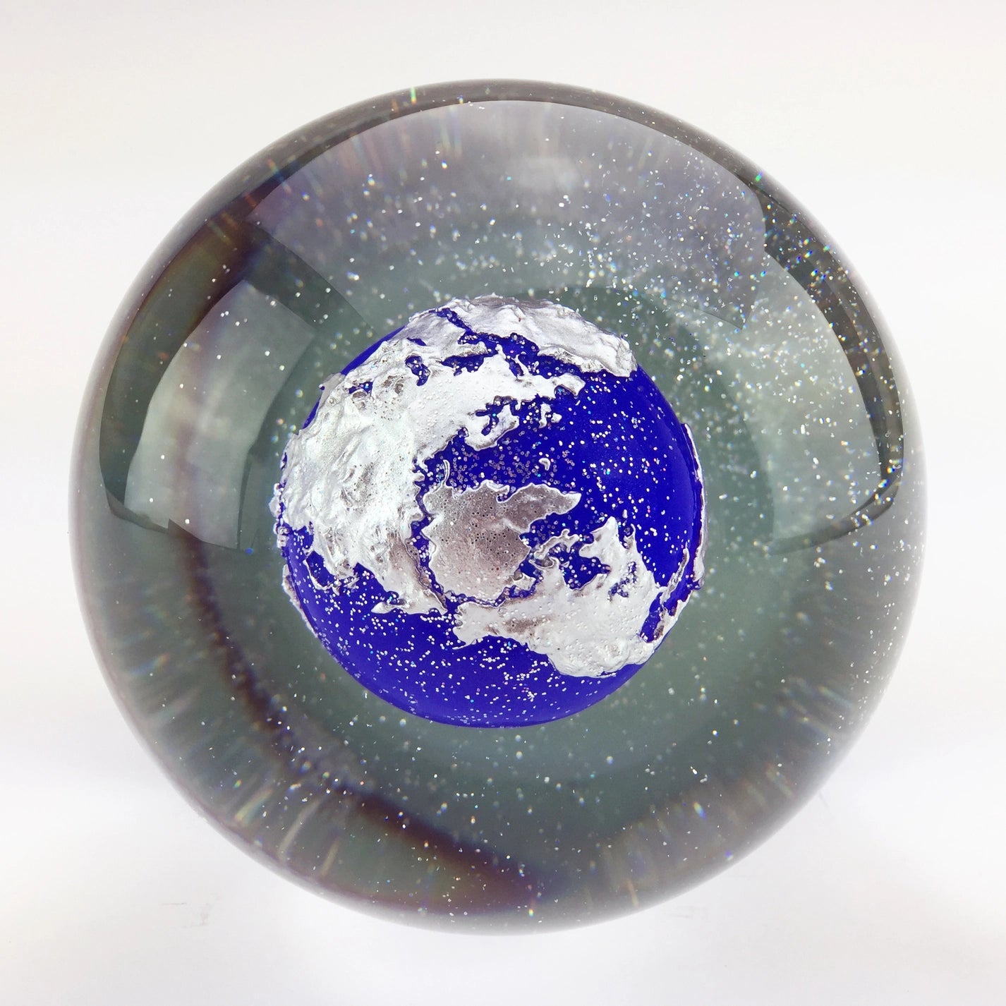 Big Blue Marble Snow Globe