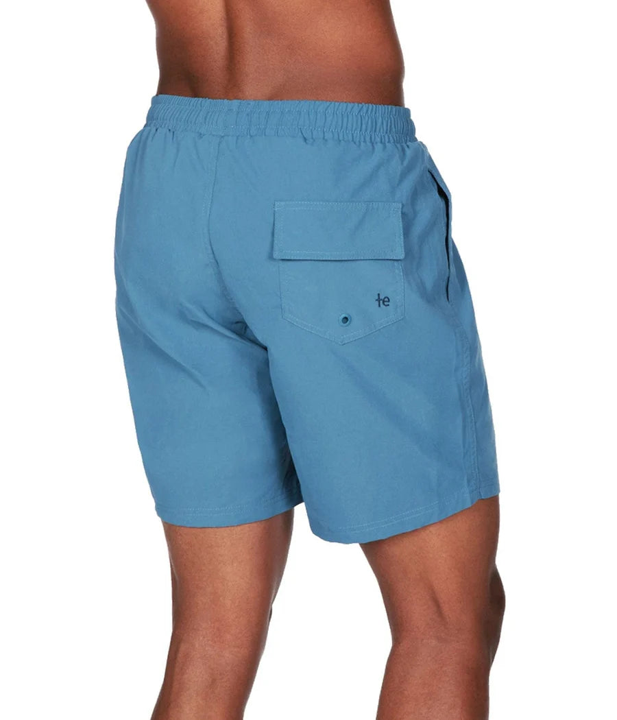 American Flag Color Changing Swim Trunks - Men's Swim Suit