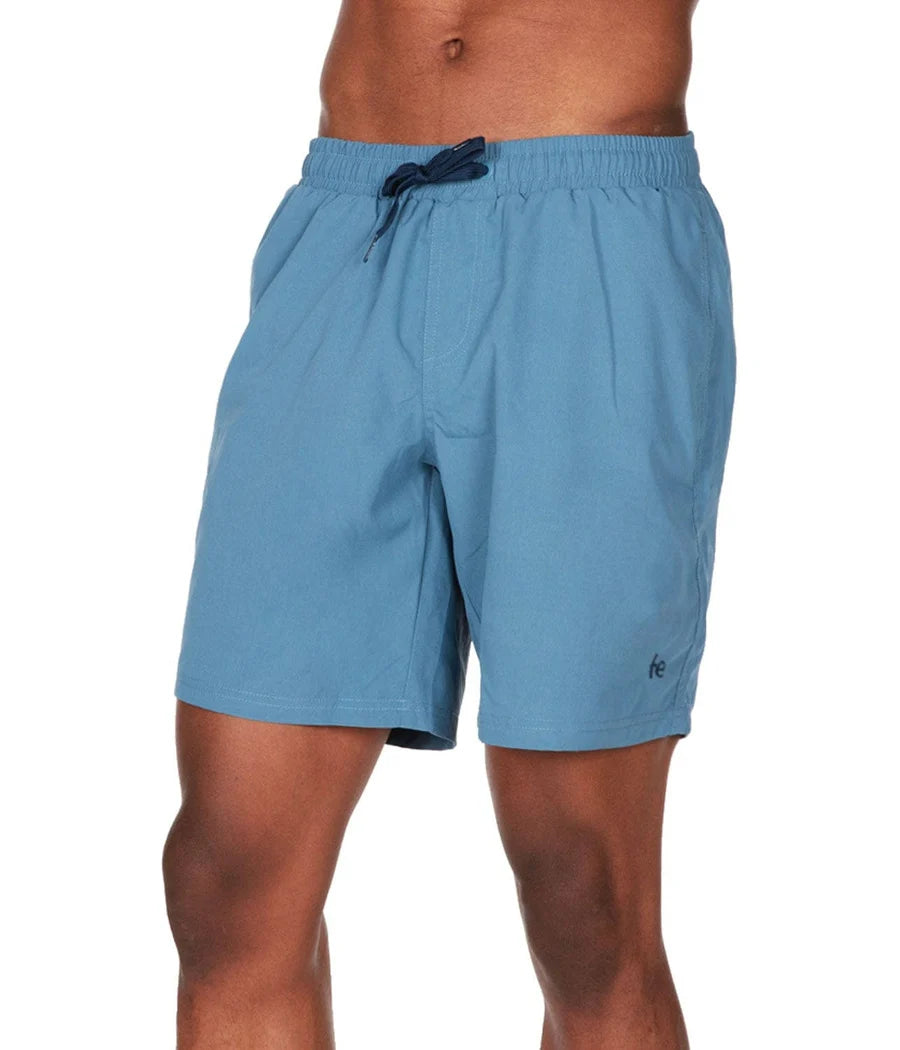 American Flag Color Changing Swim Trunks - Men's Swim Suit