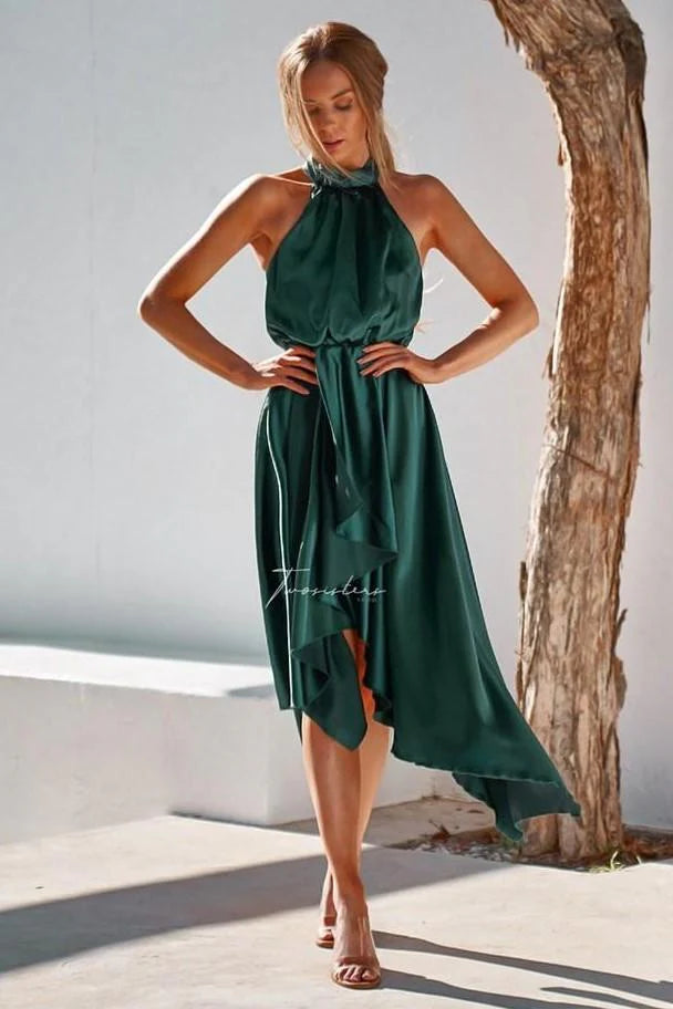 Kathleen Dress - Emerald