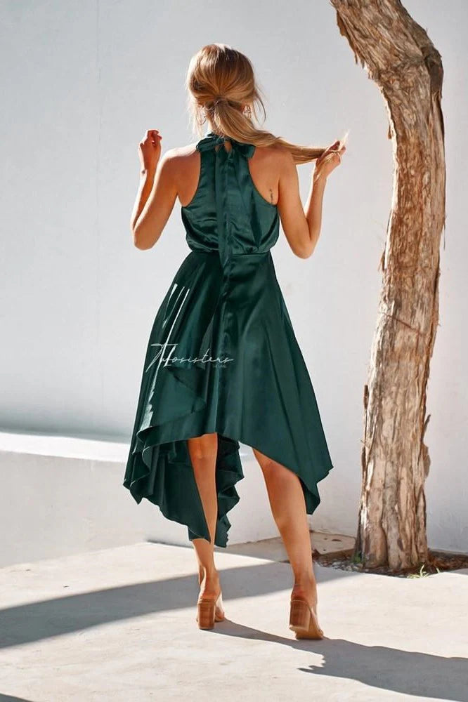 Kathleen Dress - Emerald