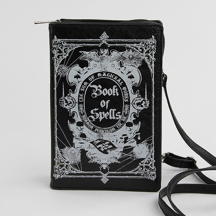 Glow In the Dark Book of Spells Clutch Bag
