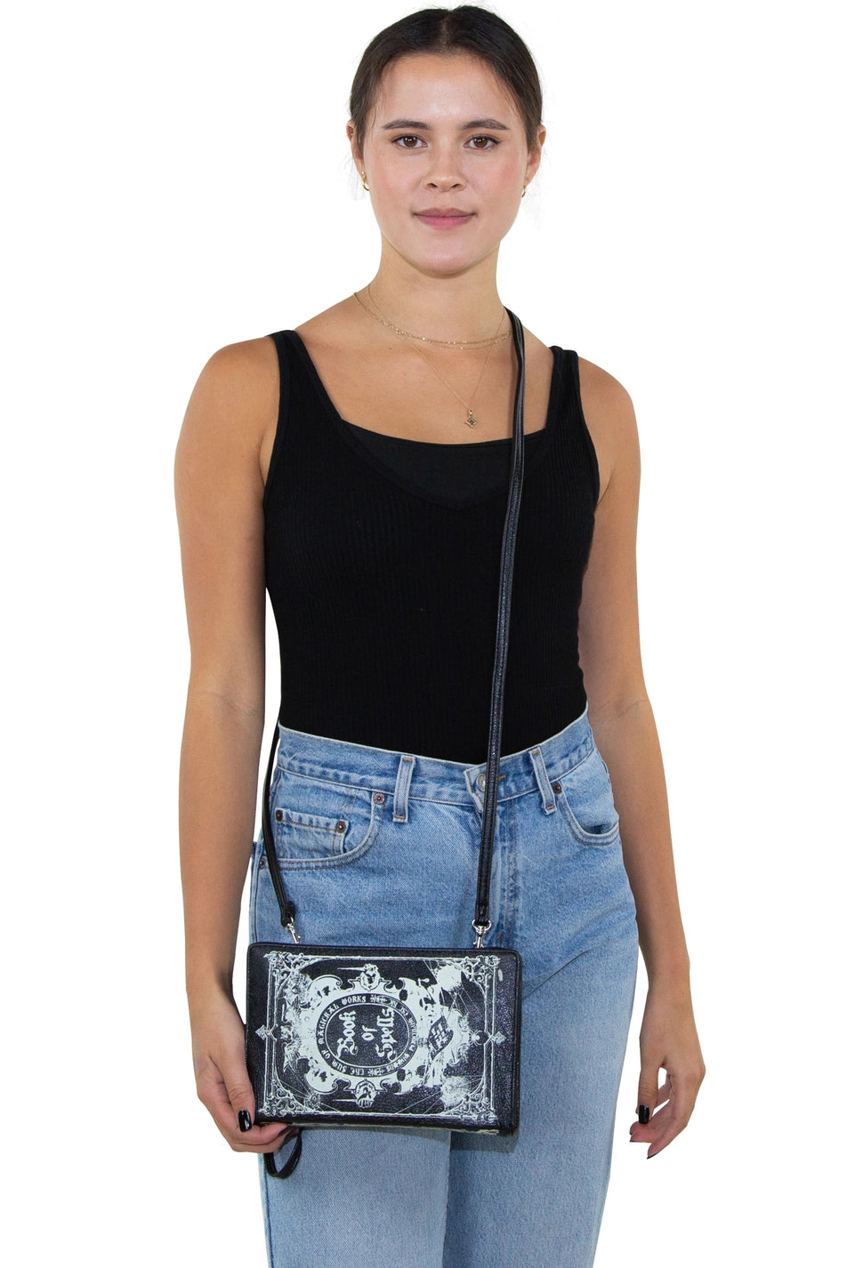 Glow In the Dark Book of Spells Clutch Bag